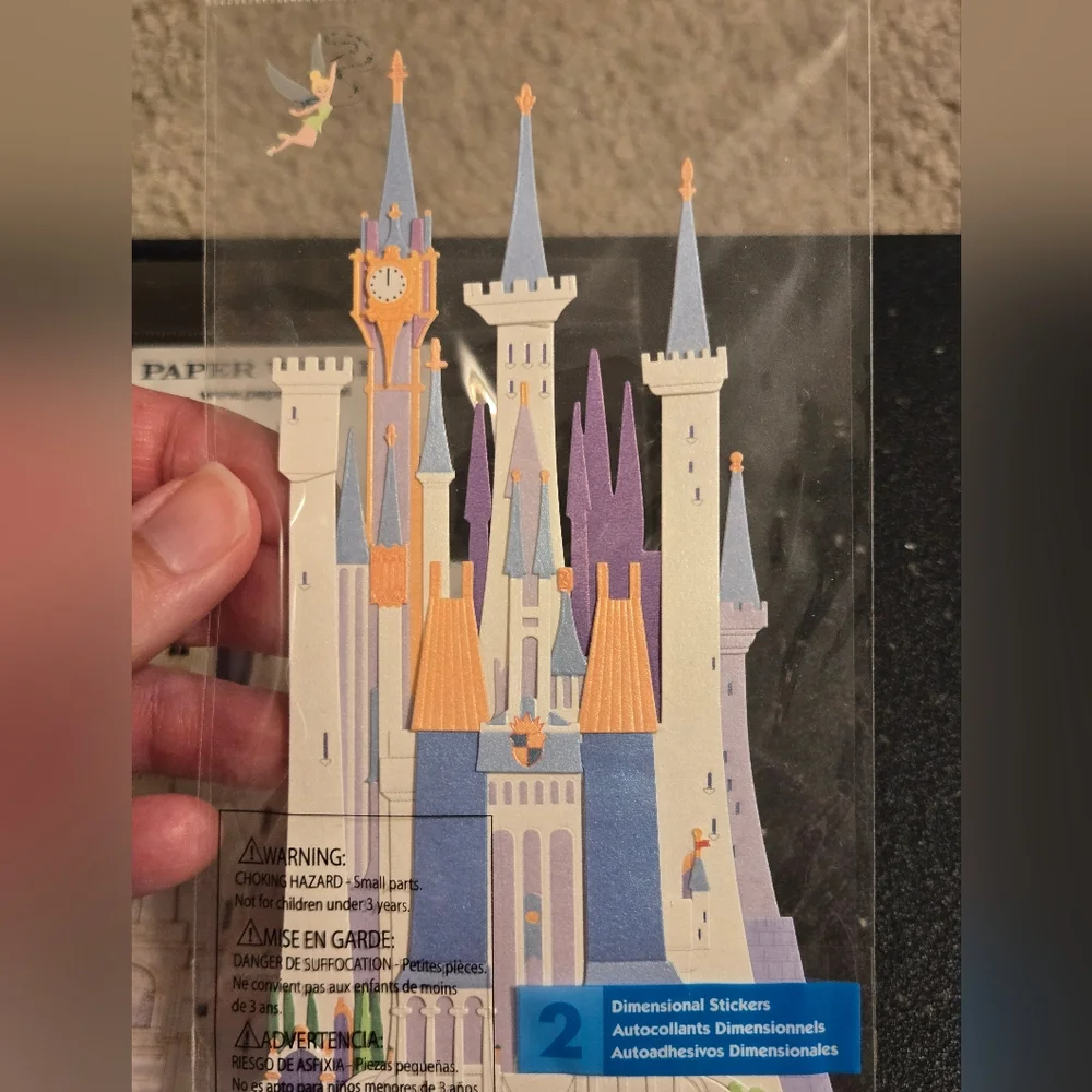 Disney Castle Paper Art Crafts Bundle Of 3